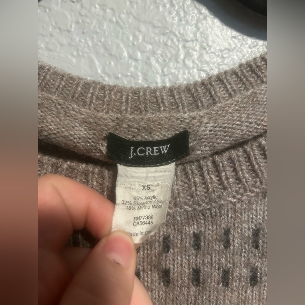 J.crew alpaca wool blend sweater View 5